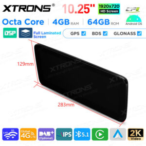 Android Autoradio Xtrons für Mercedes-Benz CLS-Klasse C218/W218 4/64 GB – QAMS1445M12CLS-12 CPII