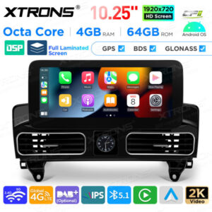 Android Autoradio Xtrons für Mercedes-Benz ML-Klasse / GL-Klasse X166 4/64 GB – QAMS1445M12ML45-04 CPII