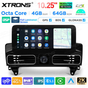 Android Autoradio Xtrons für Mercedes-Benz ML-Klasse / GL-Klasse X166 4/64 GB – QAMS1445M12ML45-05 CPII