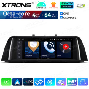 Android Autoradio Xtrons für BMW 5er NBT 4/64 GB – QDB10FVNB-02 CPII