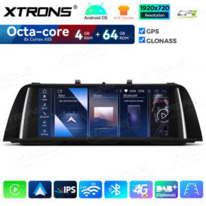Android Autoradio Xtrons für BMW 5er NBT 4/64 GB – QDB10FVNB-03 CPII