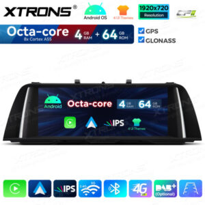 Android Autoradio Xtrons für BMW 5er NBT 4/64 GB – QDB10FVNB-04 CPII