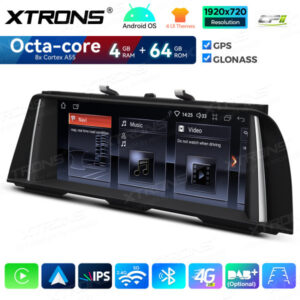 Android Autoradio Xtrons für BMW 5er NBT 4/64 GB – QDB10FVNB-09 CPII