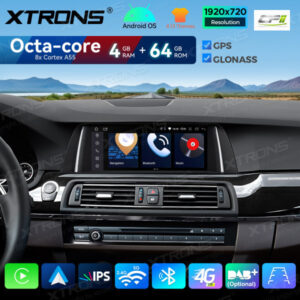Android Autoradio Xtrons für BMW 5er NBT 4/64 GB – QDB10FVNB-13 CPII