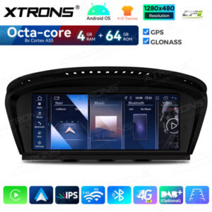 Android Autoradio Xtrons für BMW 3er/5er CIC 4/64 GB – QDB8060CI-02 CPII
