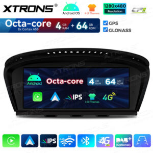 Android Autoradio Xtrons für BMW 3er/5er CIC 4/64 GB – QDB8060CI-03 CPII