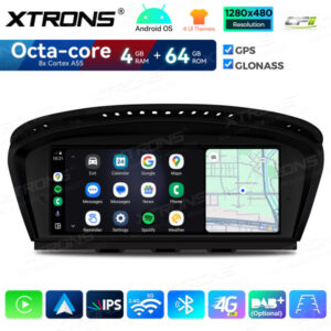 Android Autoradio Xtrons für BMW 3er/5er CIC 4/64 GB – QDB8060CI-05 CPII