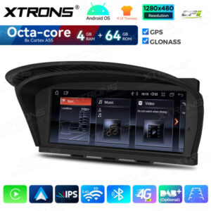 Android Autoradio Xtrons für BMW 3er/5er CIC 4/64 GB – QDB8060CI-07 CPII