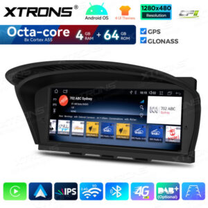 Android Autoradio Xtrons für BMW 3er/5er CIC 4/64 GB – QDB8060CI-08 CPII