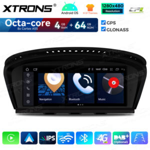 Android Autoradio Xtrons für BMW 3er/5er CIC 4/64 GB