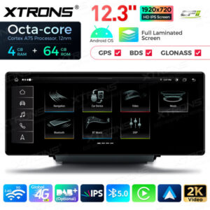 Android Autoradio Xtrons für Audi Q5 Q5L 4/64 GB – QLA23Q5NL-02 CPII