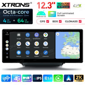 Android Autoradio Xtrons für Audi Q5 Q5L 4/64 GB – QLA23Q5NL-05 CPII