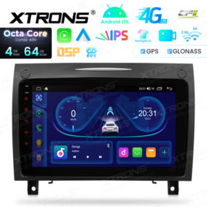 Android Autoradio Xtrons für Mercedes-Benz R171 4/64 GB – IDP90M350-02 CPII