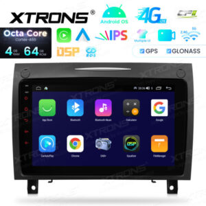 Android Autoradio Xtrons für Mercedes-Benz R171 4/64 GB – IDP90M350-03 CPII