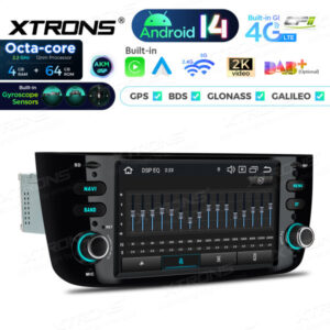 Android Autoradio Xtrons für Fiat Punto 4/64 GB – PX64GPFLGS-07 CPII