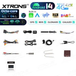 Android Autoradio Xtrons für Fiat Punto 4/64 GB – PX64GPFLGS-11 CPII