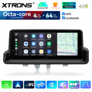 Android Autoradio Xtrons für BMW 3er E90 E91 E92 E93 4/64 GB – QDB1090UNR-05 CPII
