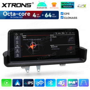 Android Autoradio Xtrons für BMW 3er E90 E91 E92 E93 4/64 GB – QDB1090UNR-06 CPII