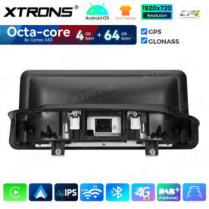 Android Autoradio Xtrons für BMW 3er E90 E91 E92 E93 4/64 GB – QDB1090UNR-10 CPII