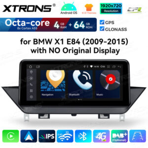Android Autoradio Xtrons für BMW X1 E84 4/64 GB – QDB10X1UN-01 CPII