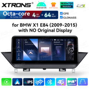 Android Autoradio Xtrons für BMW X1 E84 4/64 GB – QDB10X1UN-02 CPII