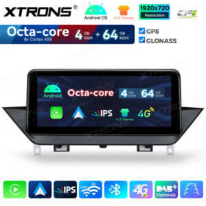 Android Autoradio Xtrons für BMW X1 E84 4/64 GB – QDB10X1UN-03 CPII