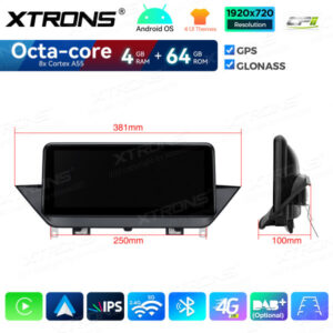 Android Autoradio Xtrons für BMW X1 E84 4/64 GB – QDB10X1UN-11 CPII