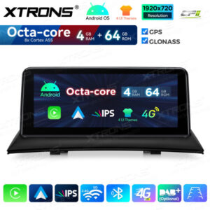 Android Autoradio Xtrons für BMW X3 E83 LHD 4/64 GB – QDB10X3UNL-05 CPII