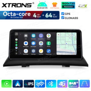 Android Autoradio Xtrons für BMW X3 E83 LHD 4/64 GB – QDB10X3UNL-07 CPII