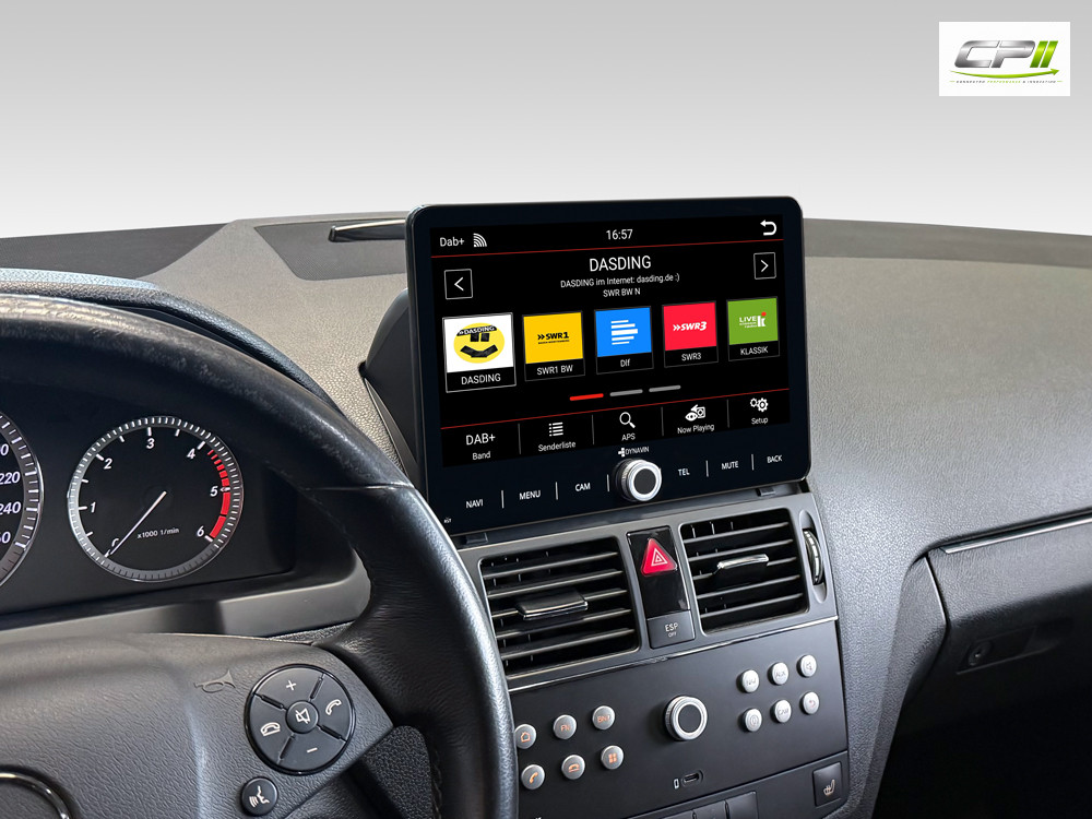 Android Autoradio Dynavin für Mercedes C-Klasse W204 4/96 GB – D9-W204 Premium-06 CPII