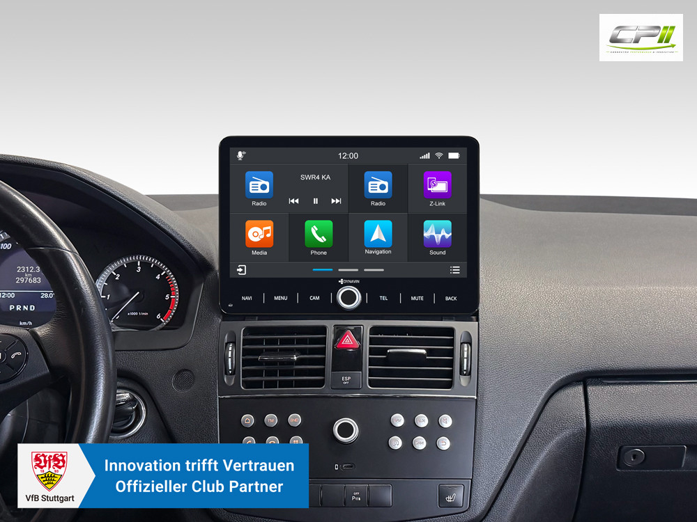 Android Autoradio Dynavin für Mercedes C-Klasse W204 4/96 GB