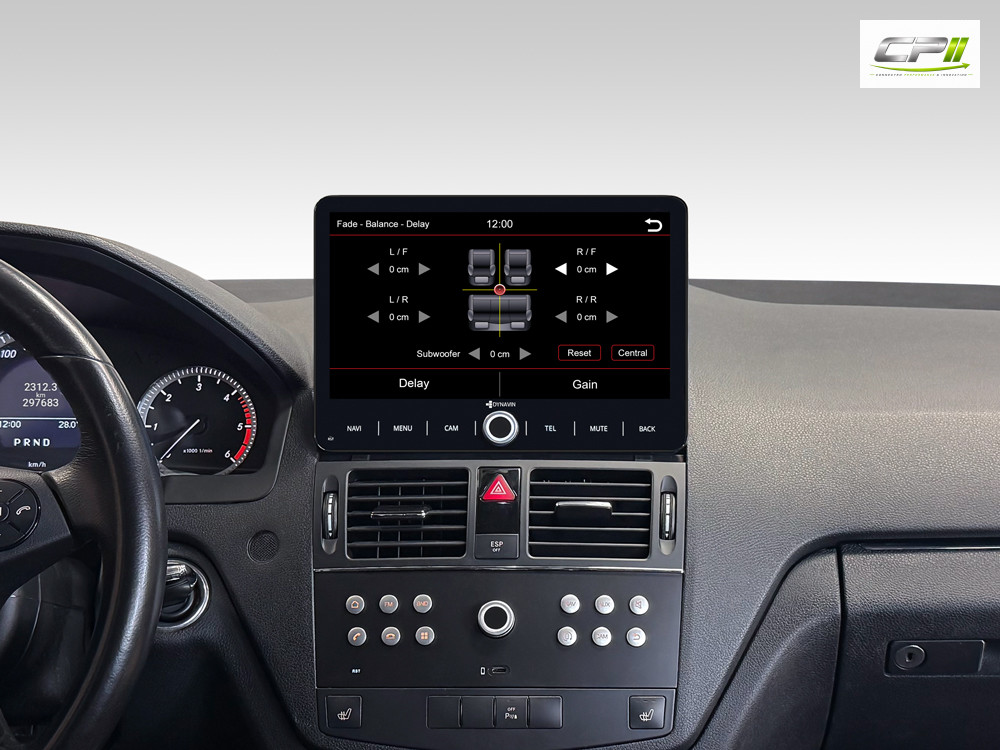 Android Autoradio Dynavin für Mercedes C-Klasse W204 4/32 GB – D9-W204 Premium Flex-07 CPII
