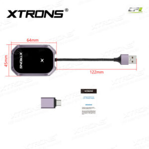 Xtrons Adapter für kabelloses CarPlay und Android Auto – ACCP08-04 CPII