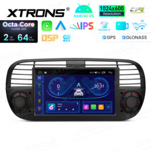 Android Autoradio Xtrons für Fiat 500 (2007-2015) 2/64 GB – IDS7050FLB-01 CPII