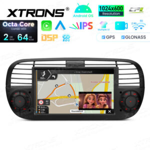 Android Autoradio Xtrons für Fiat 500 (2007-2015) 2/64 GB – IDS7050FLB-06 CPII
