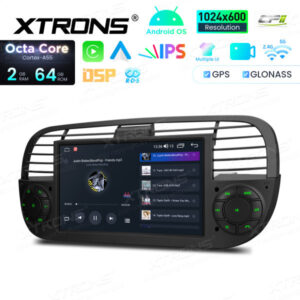 Android Autoradio Xtrons für Fiat 500 (2007-2015) 2/64 GB – IDS7050FLB-08 CPII