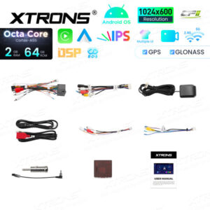 Android Autoradio Xtrons für Fiat 500 (2007-2015) 2/64 – IDS7050FLC-11 CPII