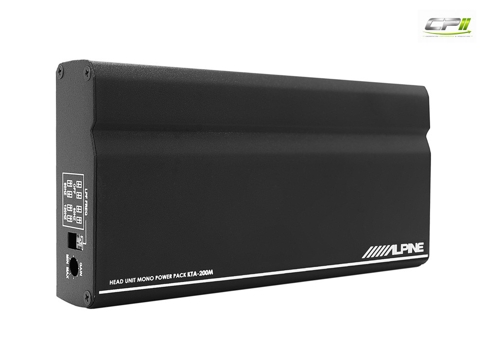 Alpine KTA-200M Mono-Verstärker mit PowerStack