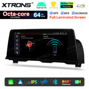 Android Autoradio Xtrons für BMW 5er NBT 2/64 GB – QTB10FVNB-09 CPII