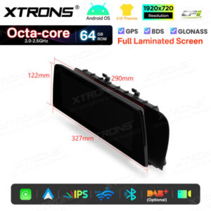 Android Autoradio Xtrons für BMW 5er NBT 2/64 GB – QTB10FVNB-12 CPII