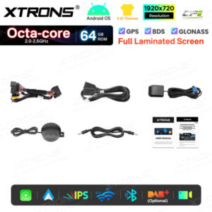 Android Autoradio Xtrons für BMW 5er NBT 2/64 GB – QTB10FVNB-13 CPII