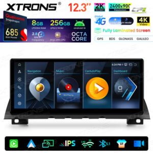 Xtrons Android Autobildschirm für BMW 7er F01/F02 CIC-System 8/256 GB