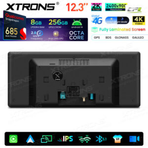 Xtrons Android Autobildschirm-Upgrade für BMW X5 E70/X6 E71 CIC-System 8/256 GB – QWBX24CIB12X5L-13 CPII