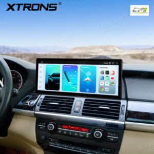Xtrons Android Autobildschirm-Upgrade für BMW X5 E70/X6 E71 CIC-System 8/256 GB – QWBX24CIB12X5L-17 CPII