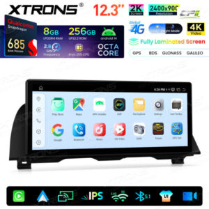 Xtrons Android Autobildschirm für BMW 5er F10/F11 NBT-System 8/256 GB – QWBX24NB12FV-09 CPII