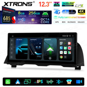 Xtrons Android Autobildschirm für BMW 5er F10/F11 NBT-System 8/256 GB – QWBX24NB12FV-10 CPII
