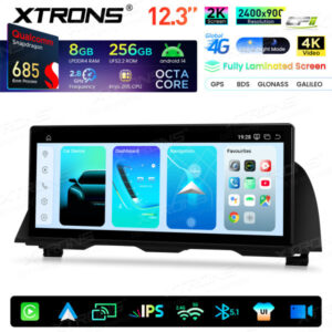 Xtrons Android Autobildschirm für BMW 5er F10/F11 NBT-System 8/256 GB – QWBX24NB12FV-12 CPII