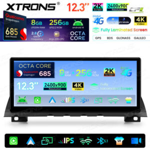 Xtrons Android Autobildschirm Upgrade für BMW 7er F01/F02 NBT-System 8/256 GB – QWBX24NB12SV-06 CPII