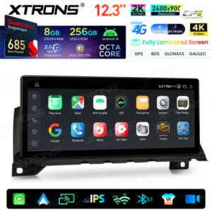 Xtrons Android Autobildschirm Upgrade für BMW 7er F01/F02 NBT-System 8/256 GB – QWBX24NB12SV-10 CPII