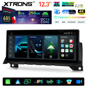Xtrons Android Autobildschirm Upgrade für BMW 7er F01/F02 NBT-System 8/256 GB – QWBX24NB12SV-11 CPII
